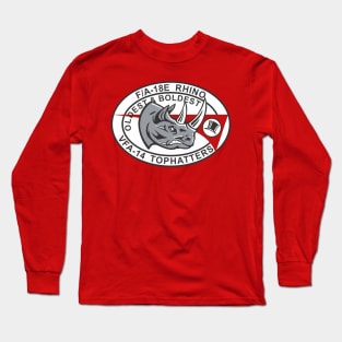 VFA-14 Tophatters - Rhino Long Sleeve T-Shirt